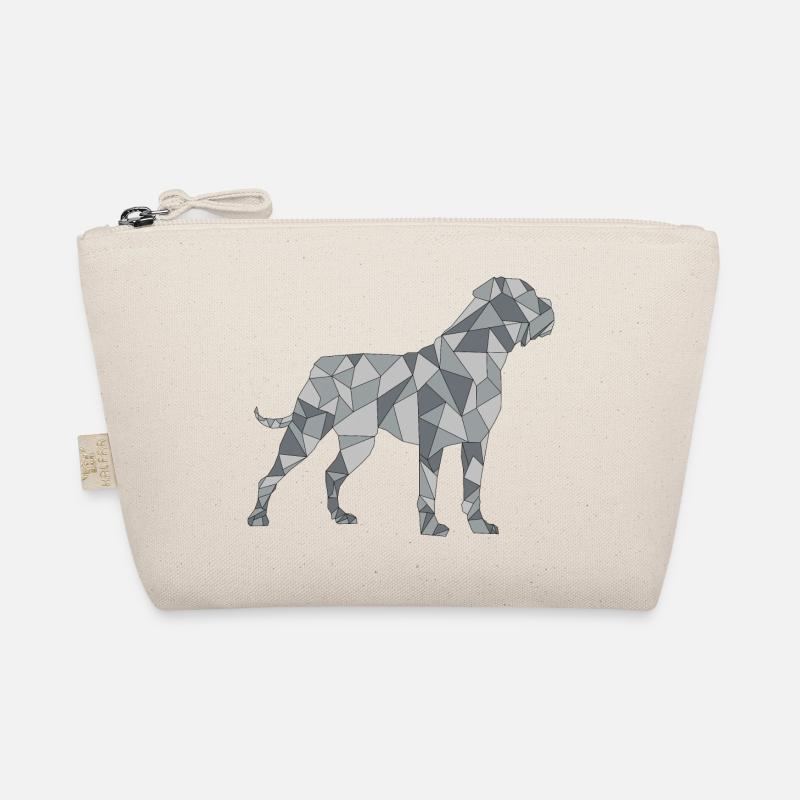 CANE CORSO geometrisch Bio-Täschchen