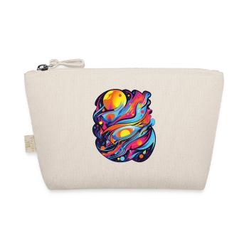 Glowing Galaxy: A Sea of Colors - Organic Pouch - nature - Front