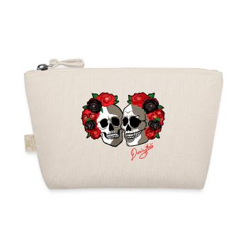 Crânes & Roses Love - Trousse biologique - nature - Devant