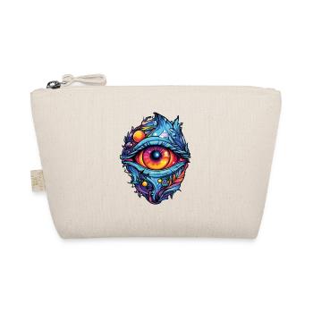Eye-catcher: An eye full of colour magic - Organic Pouch - nature - Front