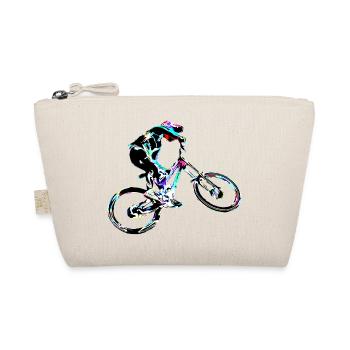 Downhill-Mountainbiken - Bio-Täschchen - Natur - Vorne