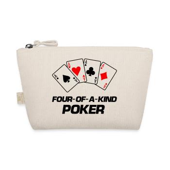 poker four of a kind - Organic Pouch - nature - Front