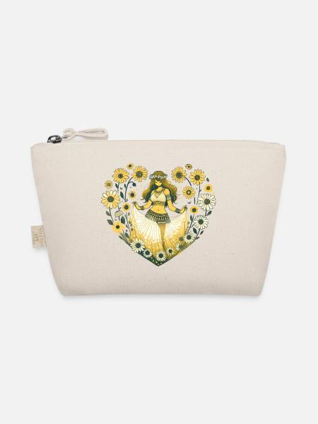 Belly Dancer Daisy - Organic Pouch - nature - Front