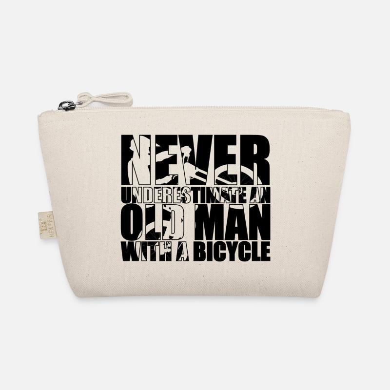 Funny Bicycle Saying Organic Pouch