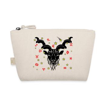 Sign Zodiac sign star logo Capricorn - Organic Pouch - nature - Front