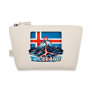iceland Island 3 - Bio-Täschchen - Natur - Vorne