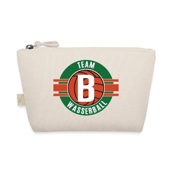 Wasserball Team B Mannschaft Turnier Outfit - Bio-Täschchen - Natur - Vorne
