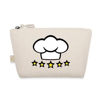 Chef Kitchen Chef's Hat 5 Star Master Cool - Organic Pouch - nature - Front