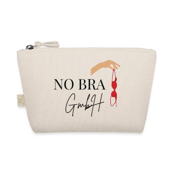 No Bra GmbH funny motif bachelor linen farewell - Organic Pouch - nature - Front