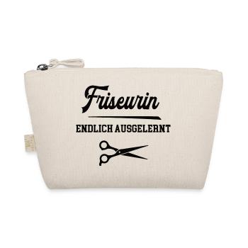 Friseurin Ausbildung Bestanden Azubi Friseur Lehre - Bio-Täschchen - Natur - Vorne
