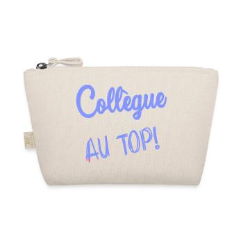 COLLEAGUE. START. RETIREMENT. EMPLOYMENT. HUMOR - Organic Pouch - nature - Front