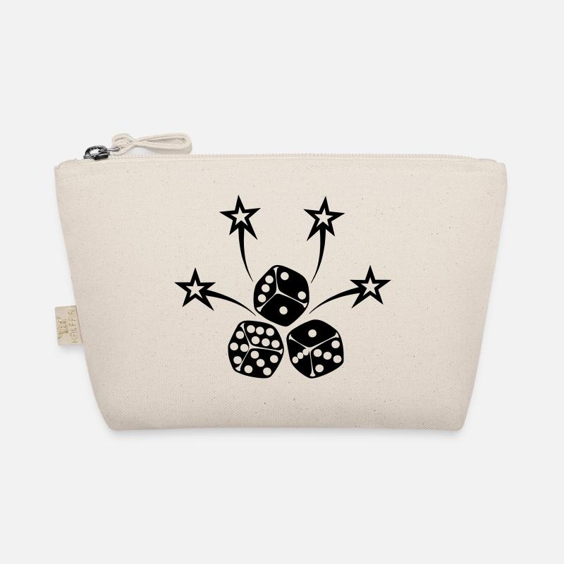 Dice with stars Organic Pouch