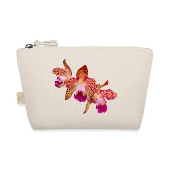 Orchidee Cattleya Hybride Sommerfarben Blüte - Bio-Täschchen - Natur - Vorne