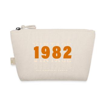 1982: Vintage - 42nd Anniversary - Organic Pouch - nature - Front