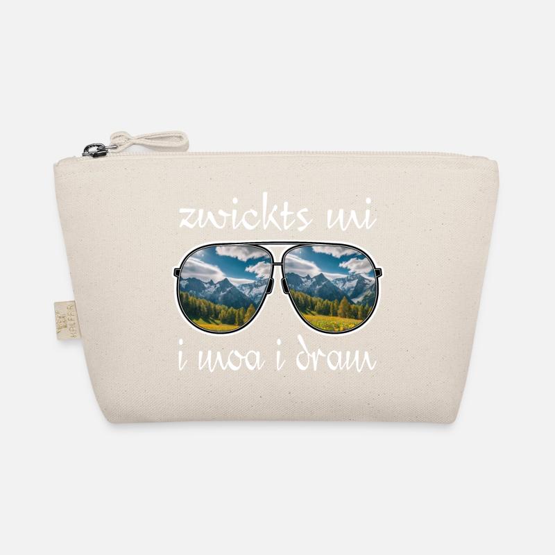 zwickts mi i moa i dram, Dialekt, wandern, Berge Bio-Täschchen