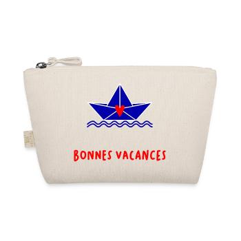 HAPPY HOLIDAYS - Organic Pouch - nature - Front