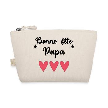 FROHER VATERTAG. PAPA - Bio-Täschchen - Natur - Vorne