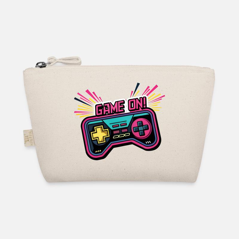 GAME ON. GAMECONTROLLER. SPIELPAD Bio-Täschchen