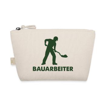 Construction worker construction site 1 - Organic Pouch - nature - Front