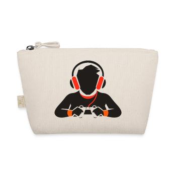 Game Lover Drawing - Organic Pouch - nature - Front