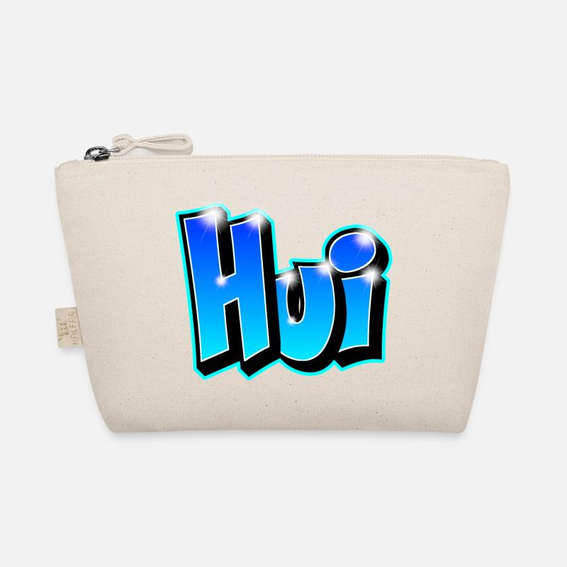 Graffiti "Hui" printable on any medium! Organic Pouch