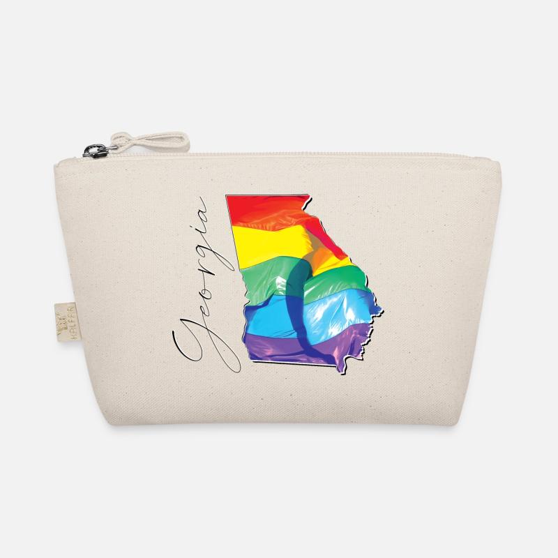 Georgia (USA) | Real Flag | LGBTQIA+ Script Organic Pouch