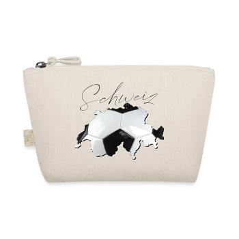 Map of Switzerland – Real Football EN - Organic Pouch - nature - Front