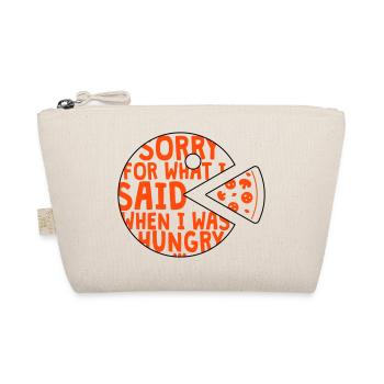 sorry for what I said when I was hungry - 2 Colours - Organic Pouch - nature - Front