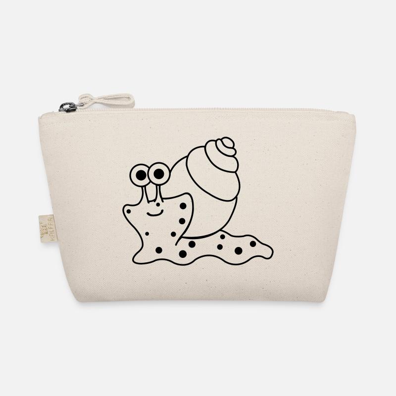 Snail Funny Organic Pouch