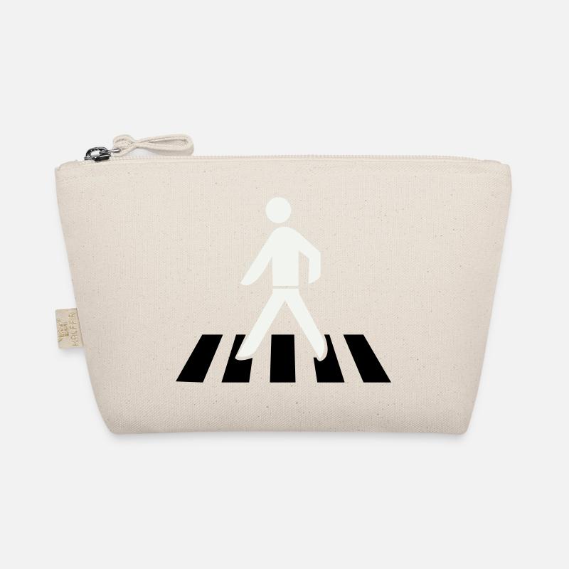 zebra streifen überqueren Bio-Täschchen