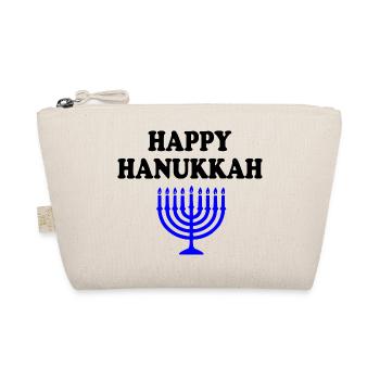 HAPPY HANUKKAH - Trousse biologique - nature - Devant