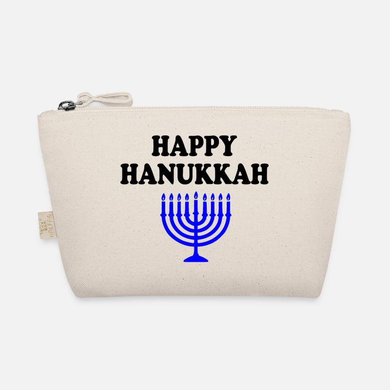 HAPPY HANUKKAH Bio-Täschchen