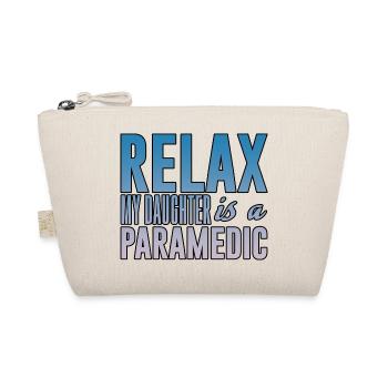Relax My Daughter Is A Paramedic 3 - Organic Pouch - nature - Front