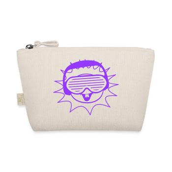 Party Sun Summer Fun Face Cool Music Club - Organic Pouch - nature - Front