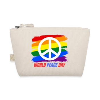 world peace day 2024 - Bio-Täschchen - Natur - Vorne