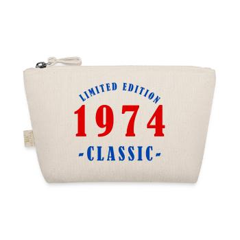 1974 Geburtstag - Bio-Täschchen - Natur - Vorne