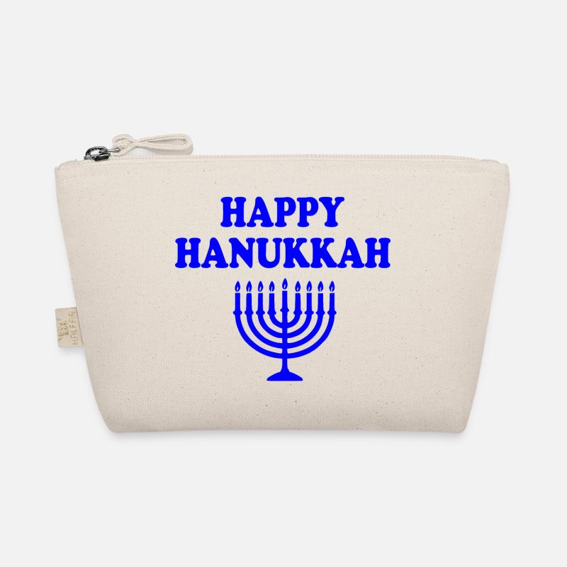 happy hanukkah Organic Pouch
