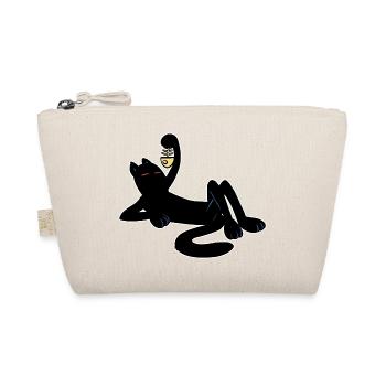 A cat pasha - Organic Pouch - nature - Front
