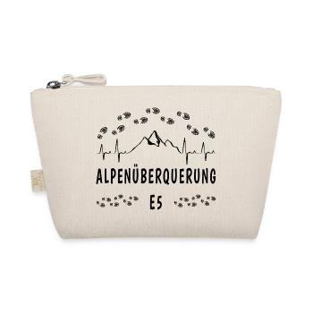Traversée des Alpes E5 battements de cœur - Trousse biologique - nature - Devant