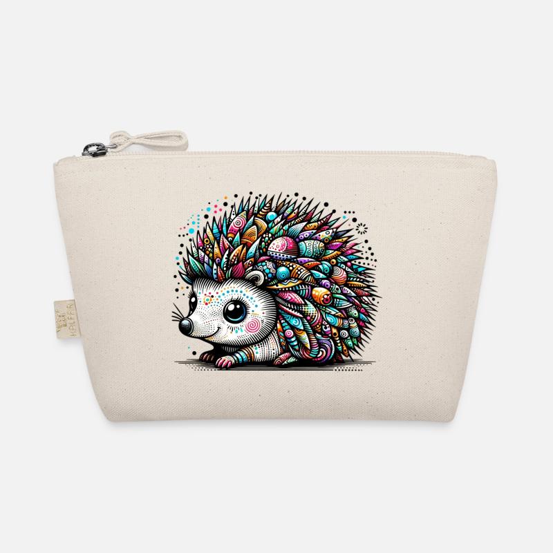 Igel - Bio-Täschchen - Natur