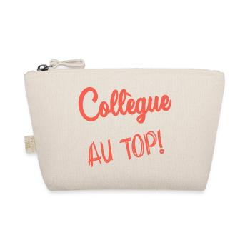 COLLEAGUE. START. EMPLOYMENT. HUMOR. MANAGER. CHIEF - Organic Pouch - nature - Front