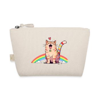 Happy Cat - Organic Pouch - nature - Front