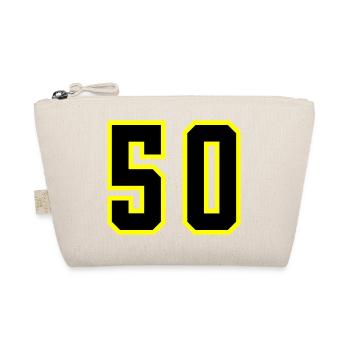 50 Number Leotard - Organic Pouch - nature - Front