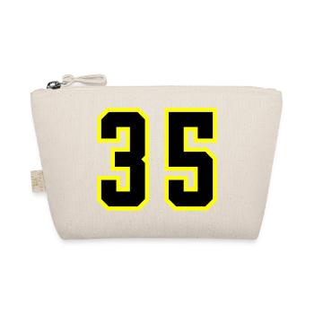 35 Number Leotard - Organic Pouch - nature - Front