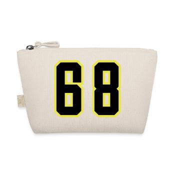 68 Number Jersey - Organic Pouch - nature - Front