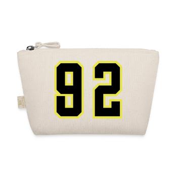 92 Number Jersey - Organic Pouch - nature - Front