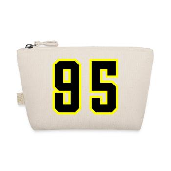 95 Zahl Trikot - Bio-Täschchen - Natur - Vorne