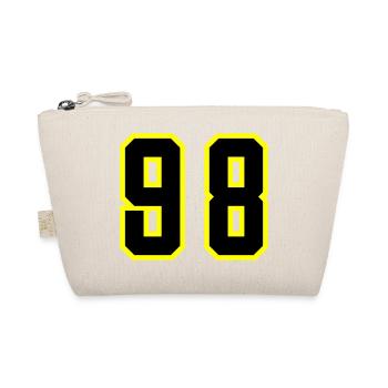 98 Zahl Trikot - Bio-Täschchen - Natur - Vorne