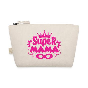 Super mom - Organic Pouch - nature - Front