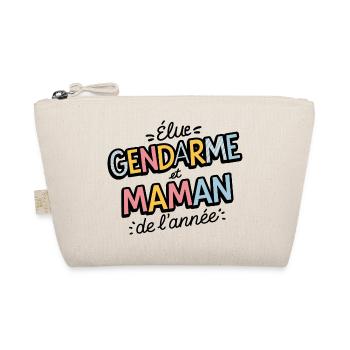 Elue gendarme et maman de l'année - Trousse biologique - nature - Devant